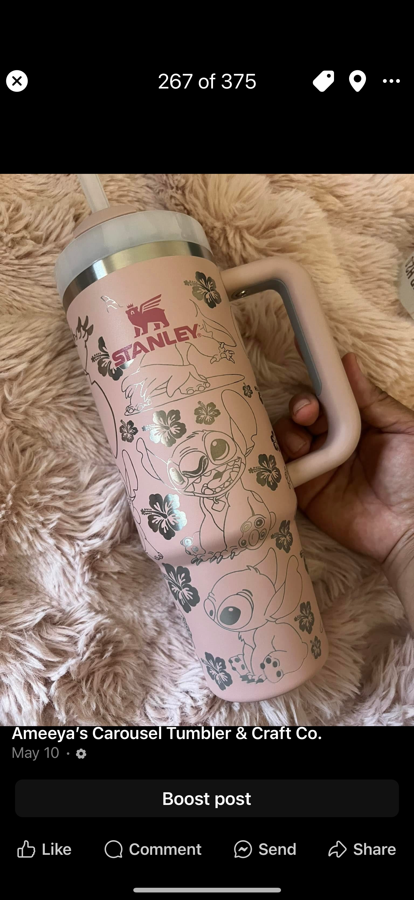 40oz Custom Engraved Stanley