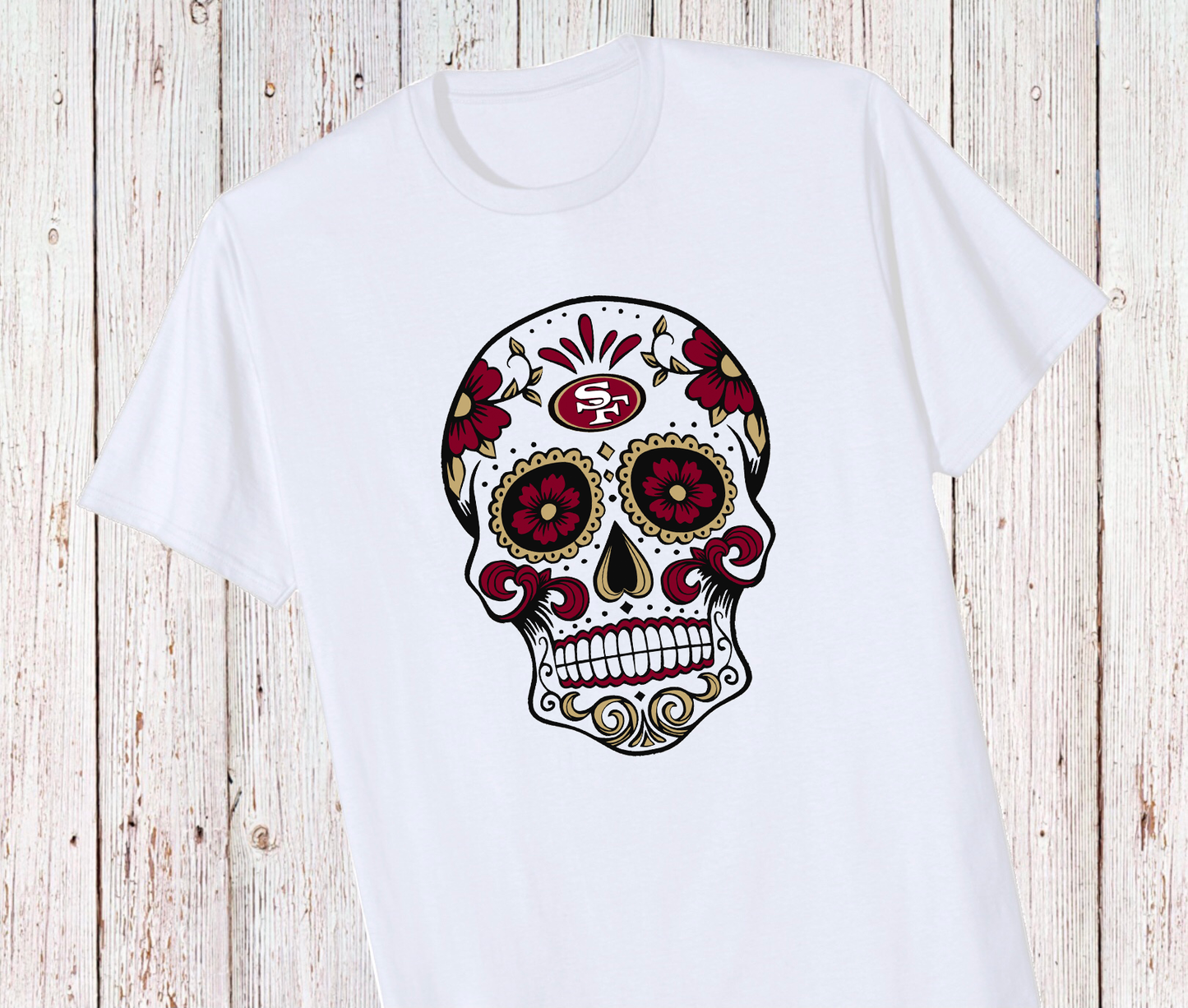 Short Sleve SF Skull Tshirt