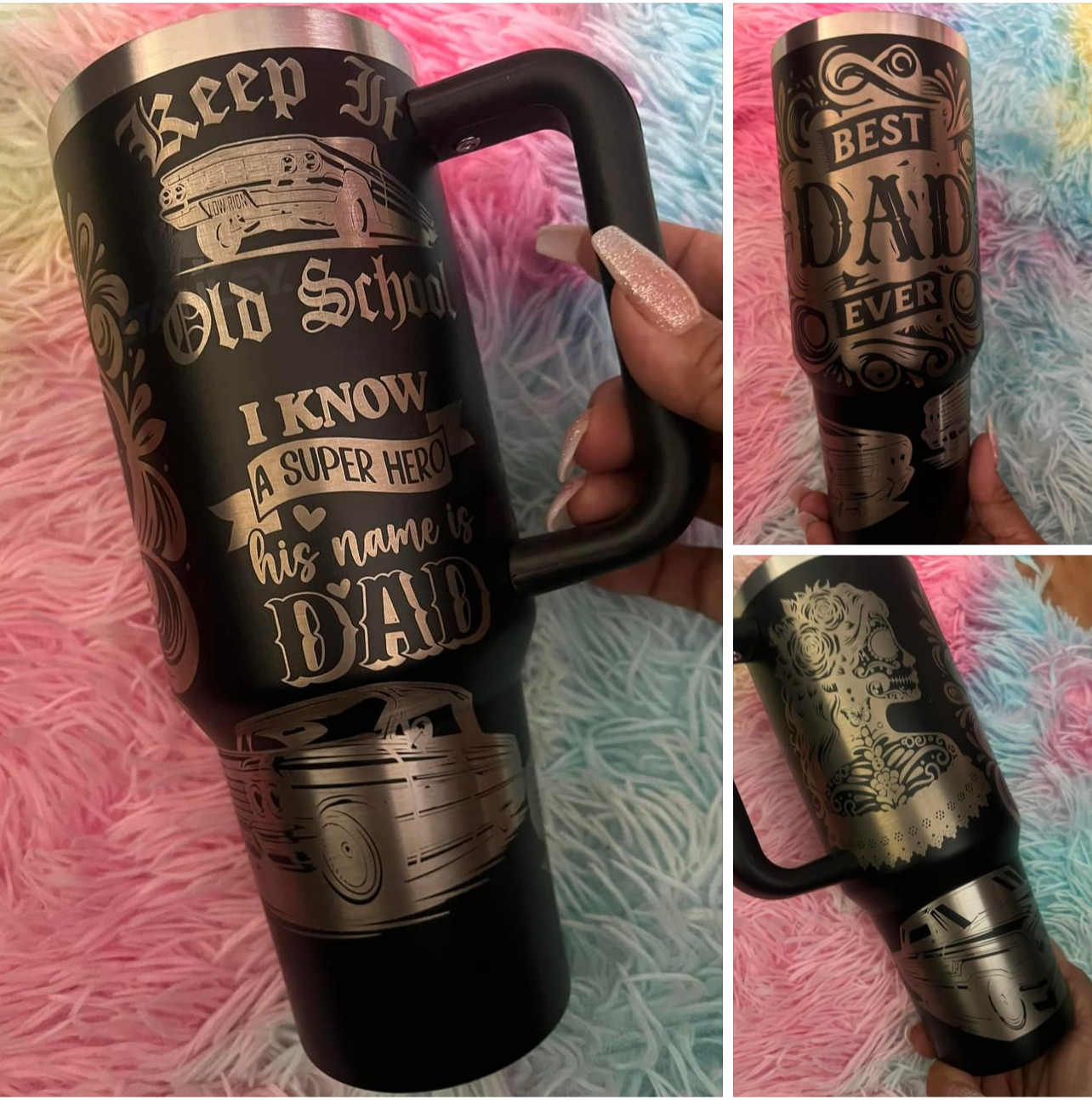 40oz Custom Engraved Stanley